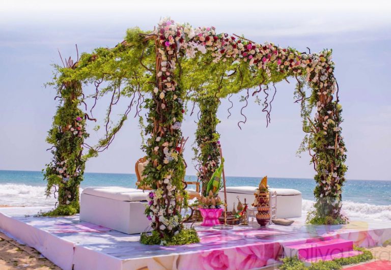 Indian Wedding Decorations in Sri Lanka (102) Araliya Flora Wedding